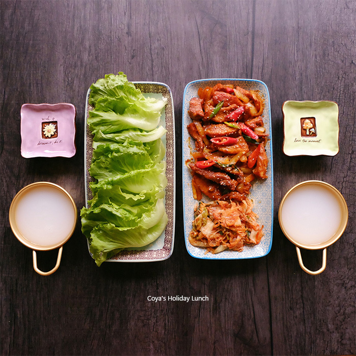 [食譜做法]韓式辣炒豬、生菜包肉