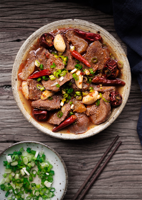 [食譜] 麻辣滷牛腱-用快力鍋/壓力鍋快速又入味，當天就能享用！(牛筋也可以順便一起滷唷) 文末附上一般鍋子所需時間