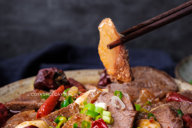 [食譜] 麻辣滷牛腱-用快力鍋/壓力鍋快速又入味，當天就能享用！(牛筋也可以順便一起滷唷) 文末附上一般鍋子所需時間