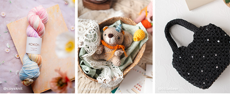 《Coya Knit》織物/手作物攝影課,商品攝影課,手機攝影相機攝影,台北攝影課
